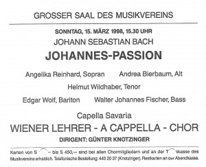 1998 Musikverein